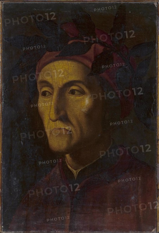 Portrait of Dante Alighieri (1265-1321), 16th century. Artist: Anonymous