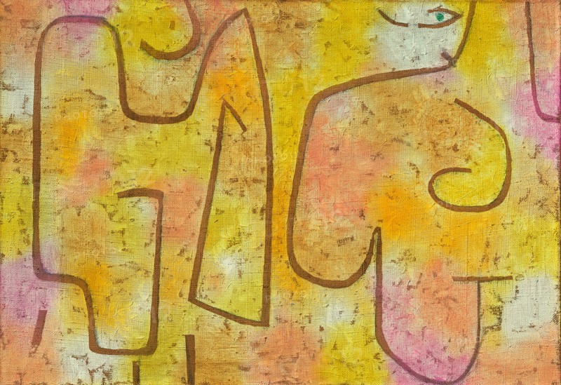 Lady and Fashion, 1938. Artist: Klee, Paul (1879-1940)