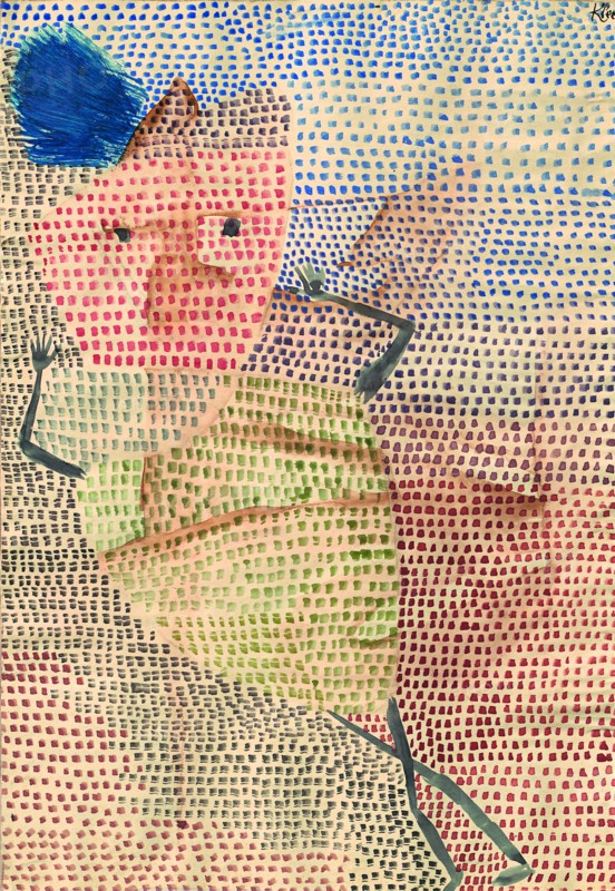 Mask Louse, 1931. Artist: Klee, Paul (1879-1940)