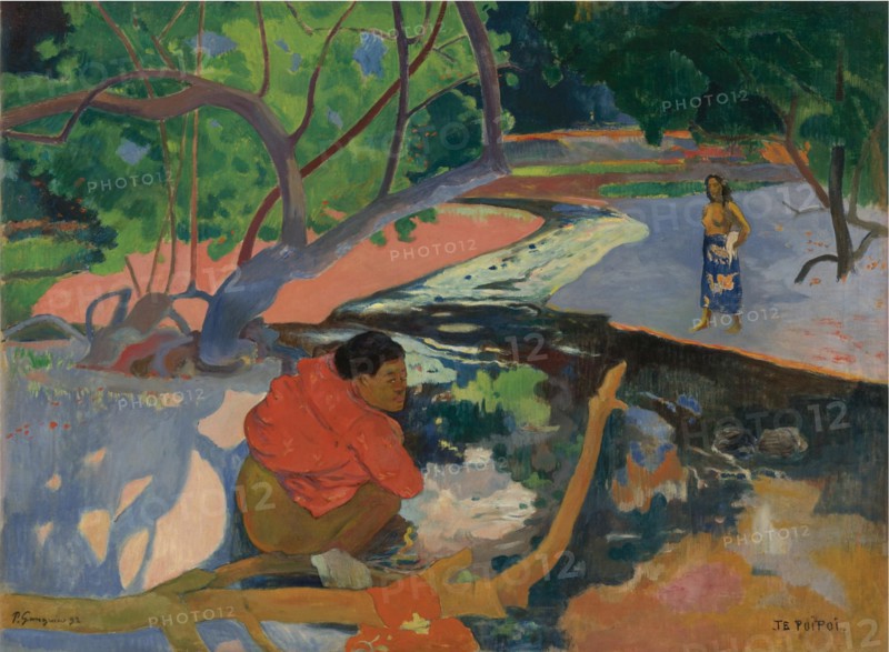 Te Poipoi (Morning), 1892. Artist: Gauguin, Paul Eugéne Henri (1848-1903)