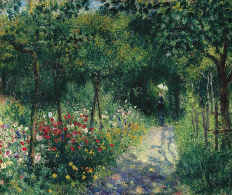 Women in the Garden, 1873. Artist: Renoir, Pierre Auguste (1841-1919)