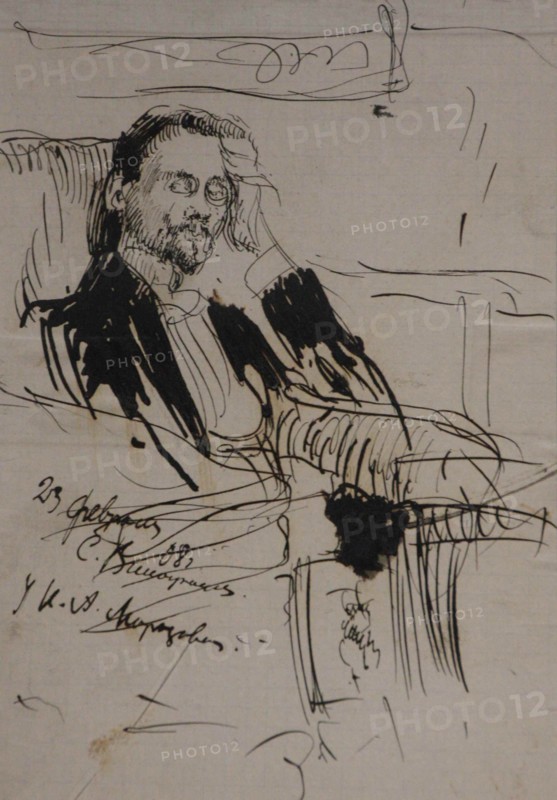 Portrait of Alexey Alexandrovich Bakhrushin (1865-1929), 1908. Artist: Vinogradov, Sergei Arsenyevich (1869-1938)