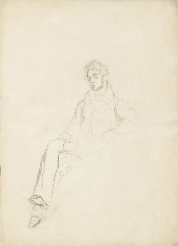 Portrait of Count Anatole Nikolaievich Demidov, 1st Prince of San Donato (1812-1870), 1864. Artist: Delacroix, Eugène (1798-1863)