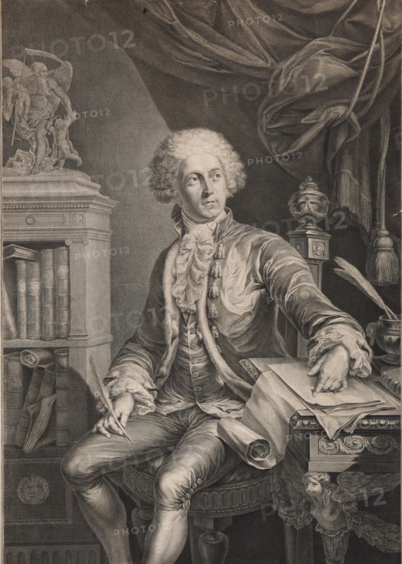 Portrait of Prince Alexander Michaylovich Belosselsky-Belozersky (1752-1809), Last quarter of 18th c Artist: Schultze, Christian Gottlieb (1749-1819)