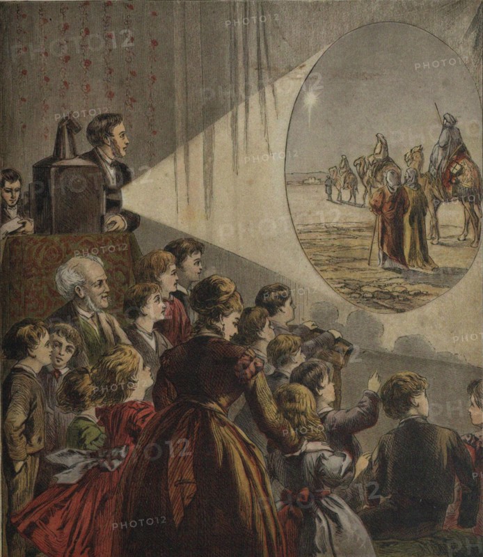 Little Paul's Christmas, 1881. Artist: Anonymous