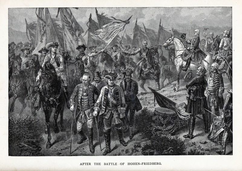 After the Battle of Hohenfriedberg, 1882. Artist: Anonymous