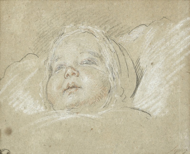 Louis-Philippe (1773-1850), Duke of Chartres as child, 1773. Artist: Lépicié, Nicolas Bernard (1735-1784)