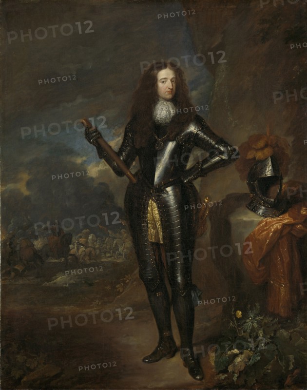 Portrait of William III of Orange (1650-1702), ca 1683. Artist: Netscher, Caspar (1639-1684)