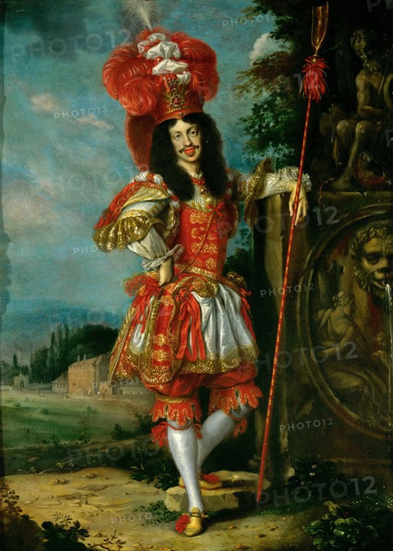 Emperor Leopold I (1640-1705) in a theatrical costume, 1667. Artist: Thomas, Jan (1617-1678)