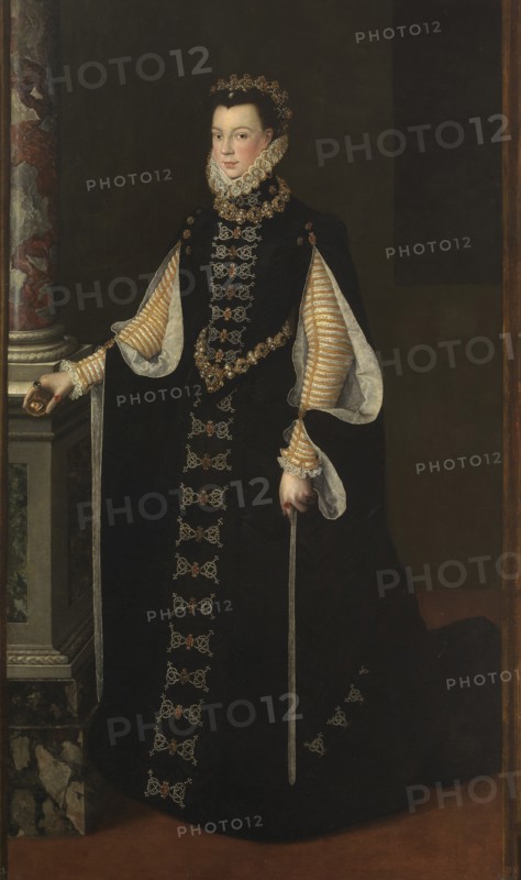 Elisabeth of Valois (1545-1568), Queen of Spain, 1561-1565. Artist: Anguissola, Sofonisba (ca. 1532-1625)