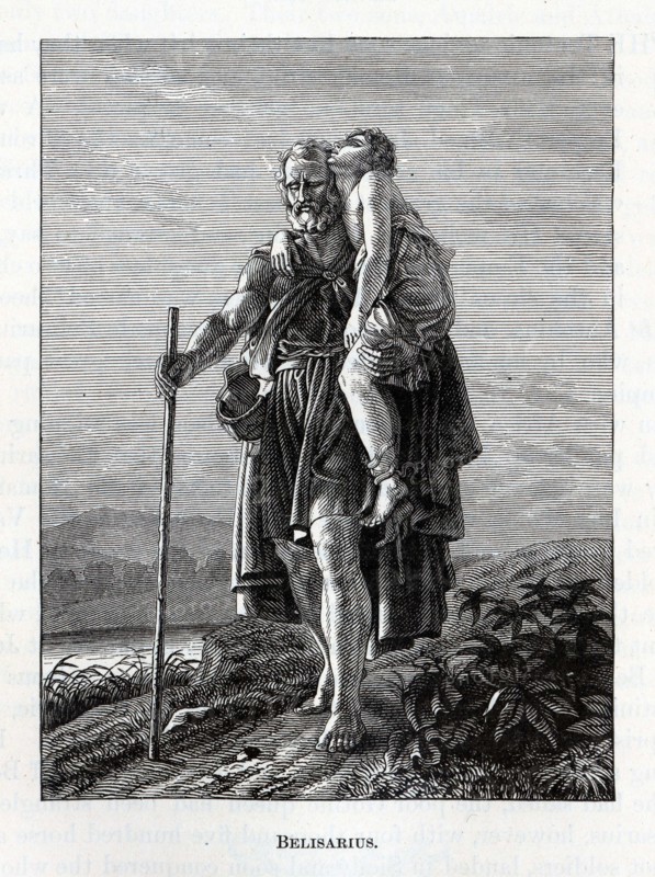 Belisarius, 1882. Artist: Anonymous