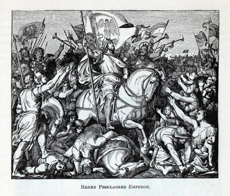 Henry Proclaimed Emperor, 1882. Artist: Anonymous