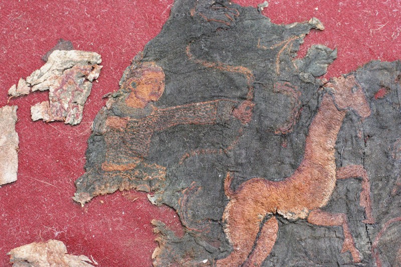 Carpet (detail), 1st H. 1st cen. AD. Artist: Hunnic Art