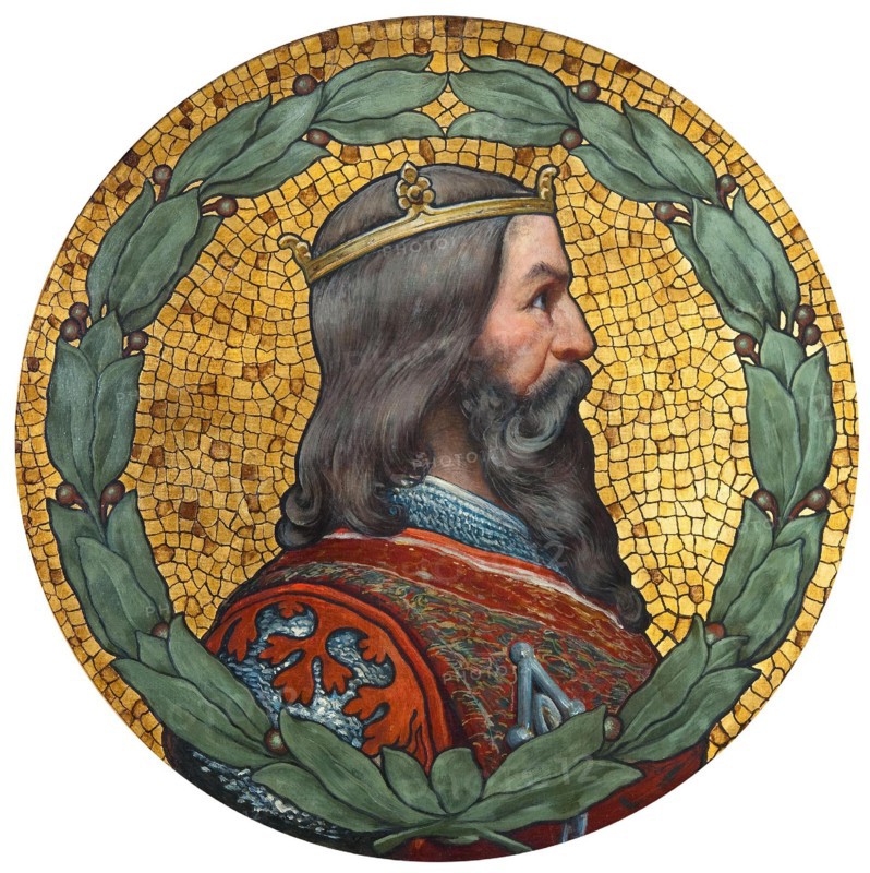 John of Bohemia, 1900. Artist: Liebscher, Adolf (1857-1919)