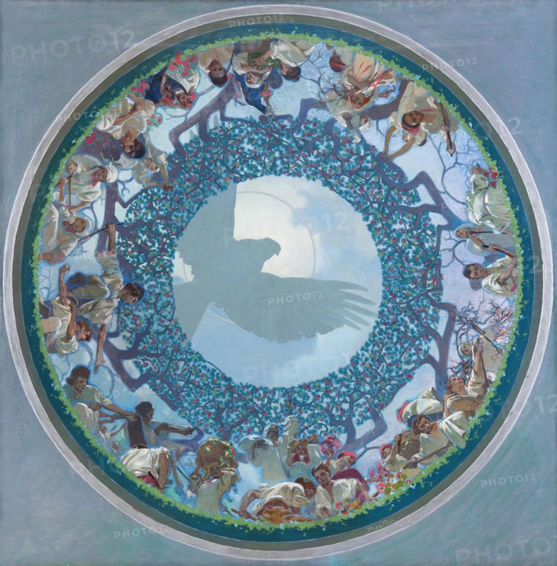 The Slavic Unity, 1910-1911. Artist: Mucha, Alfons Marie (1860-1939)