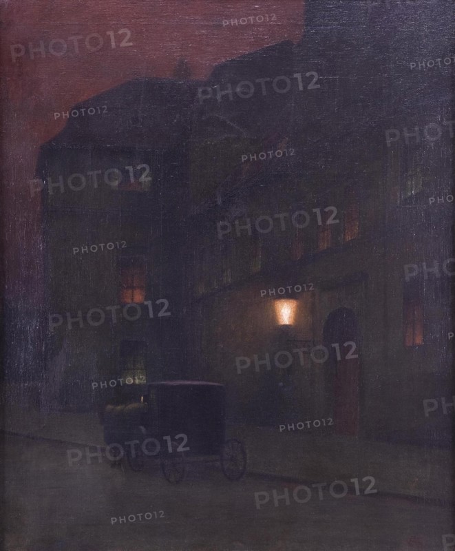 The coach , c. 1900. Artist: Schikaneder, Jakub (1855-1924)