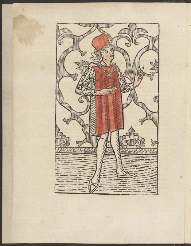 Marco Polo. From: Reise in das gelobte Land by Hans Tucher, 1484. Artist: Anonymous