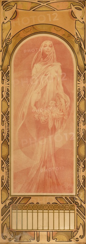 Invocation, 1897. Artist: Mucha, Alfons Marie (1860-1939)
