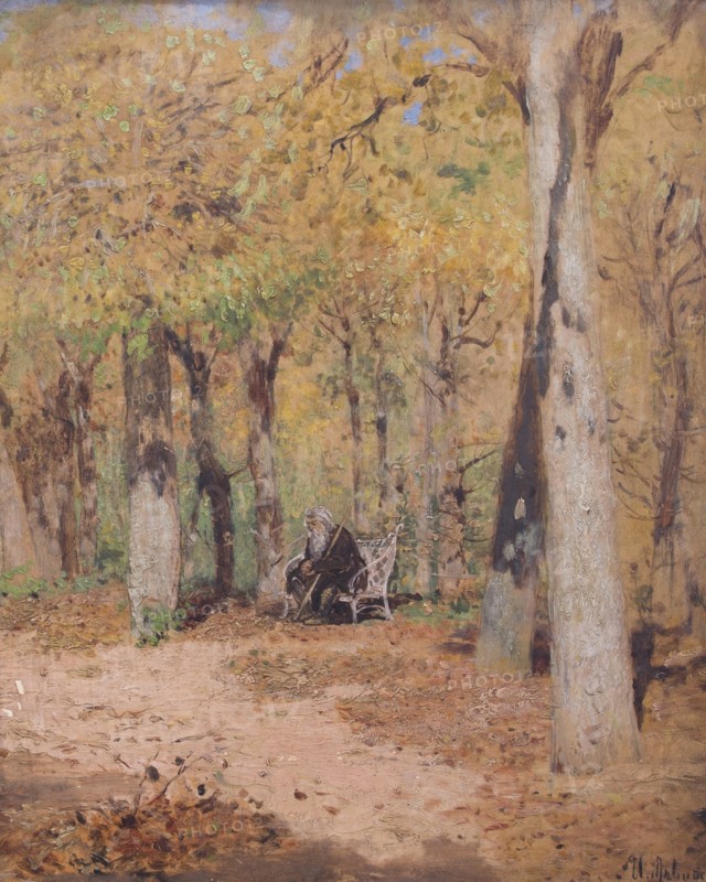 Autumn Musings, 1883. Artist: Levitan, Isaak Ilyich (1860-1900)