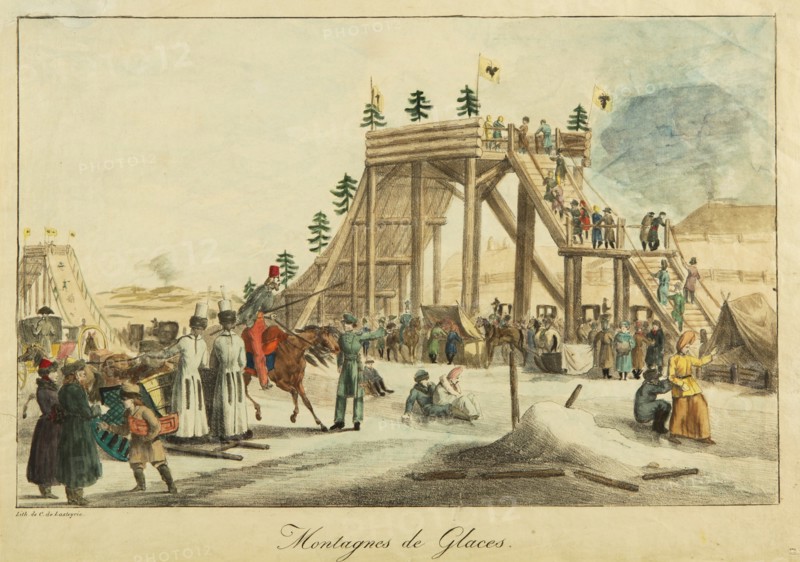 Ice Mountains, ca 1814. Artist: Anonymous