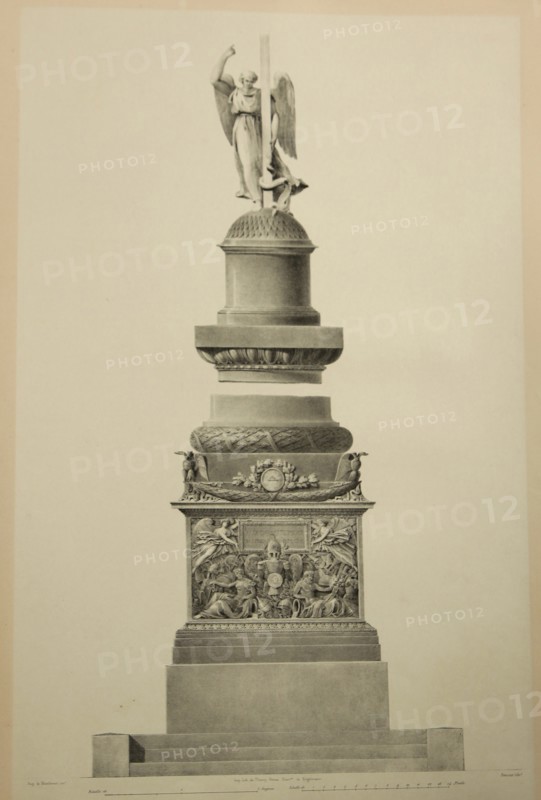 Project of the Monument Consecrated to the Memory of the Emperor Alexander I, 1829.