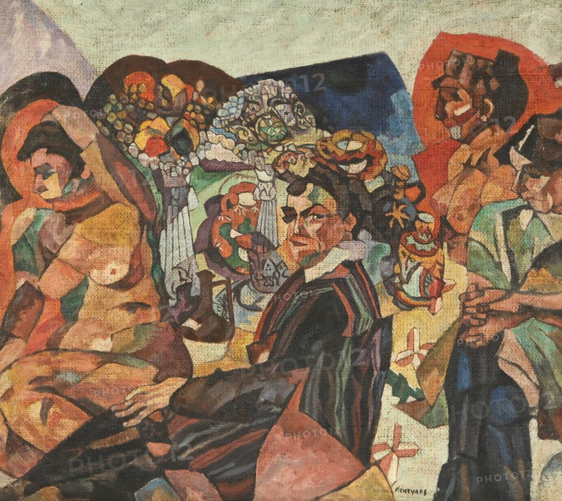Self-Portrait with Artist's Models.