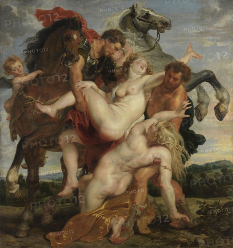 The Rape of the Daughters of Leucippus, c. 1618.