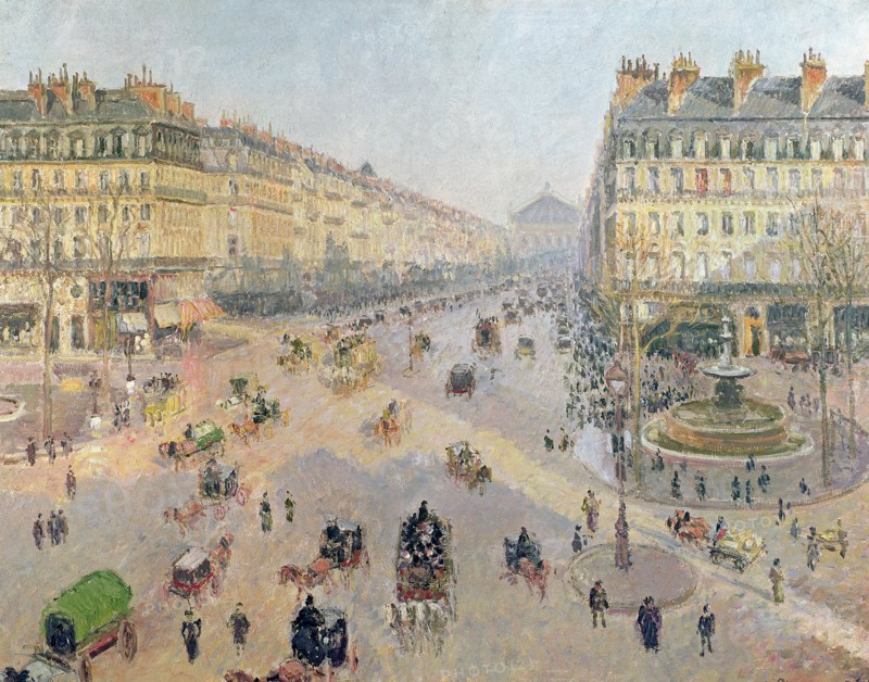 Avenue de l'Opéra, 1898.