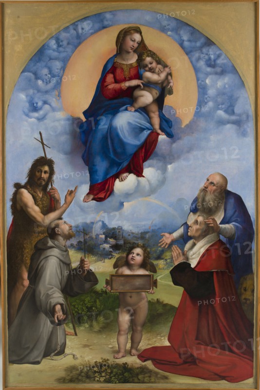 Madonna of Foligno, 1511-1512.