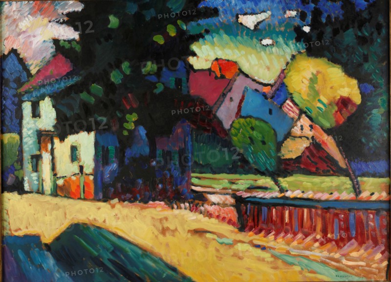 Landscape with a green House, 1909.