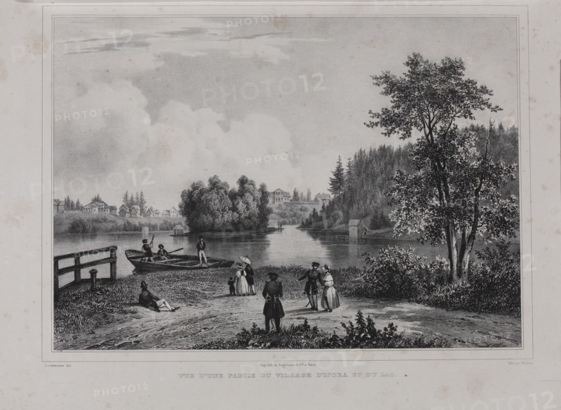 Izhora near Saint Petersburg, 1833.