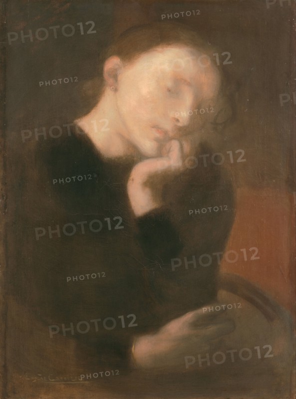 Meditation, ca 1892.