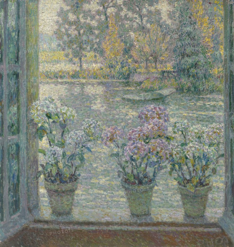 Les Hortensias, 1918.