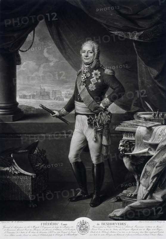Portrait of General Friedrich Wilhelm von Buxhoeveden (1750-1811), 1812.