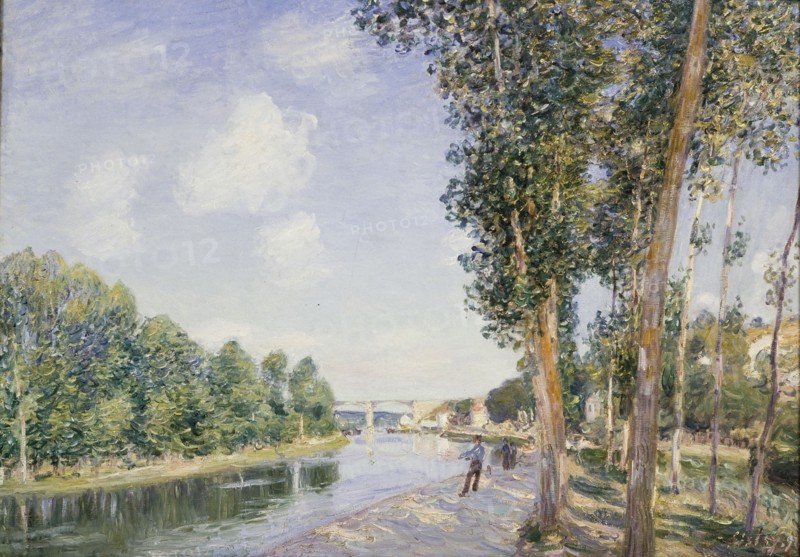Saint-Mammès, June Sunshine, 1892.