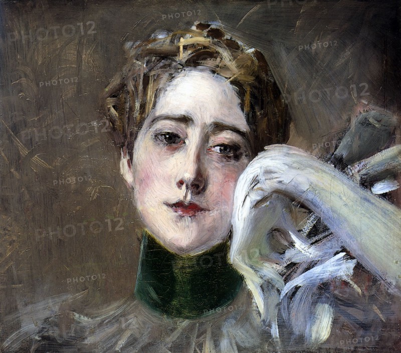 Portrait of Countess of Isenburg-Birstein, 1898.