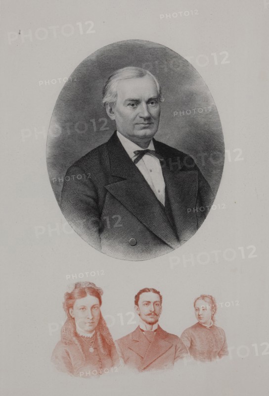 Portrait of Ivan Ivanovich Glazunov (1826-1890), 1881.