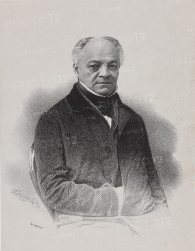 Portrait of the composer Alexey Nikolayevich Verstovsky (1799-1862), 1850s.