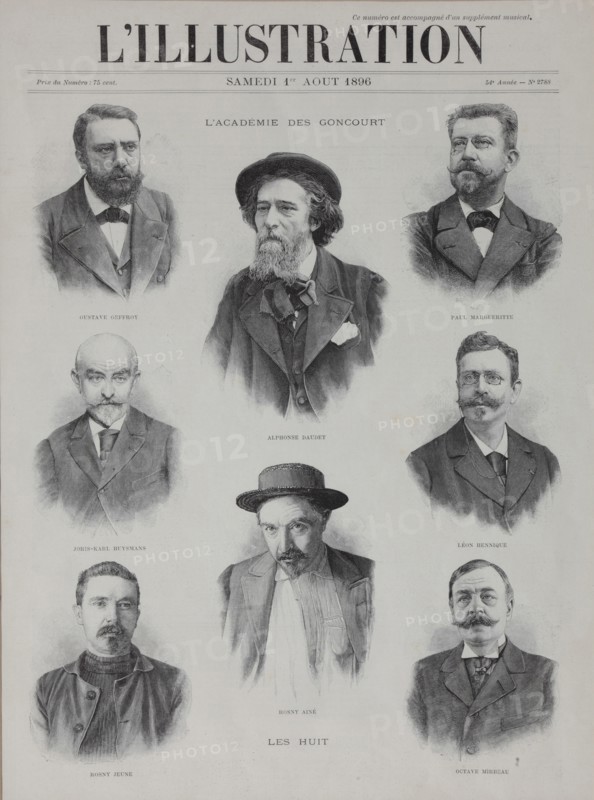The Goncourt Academy, 1896.