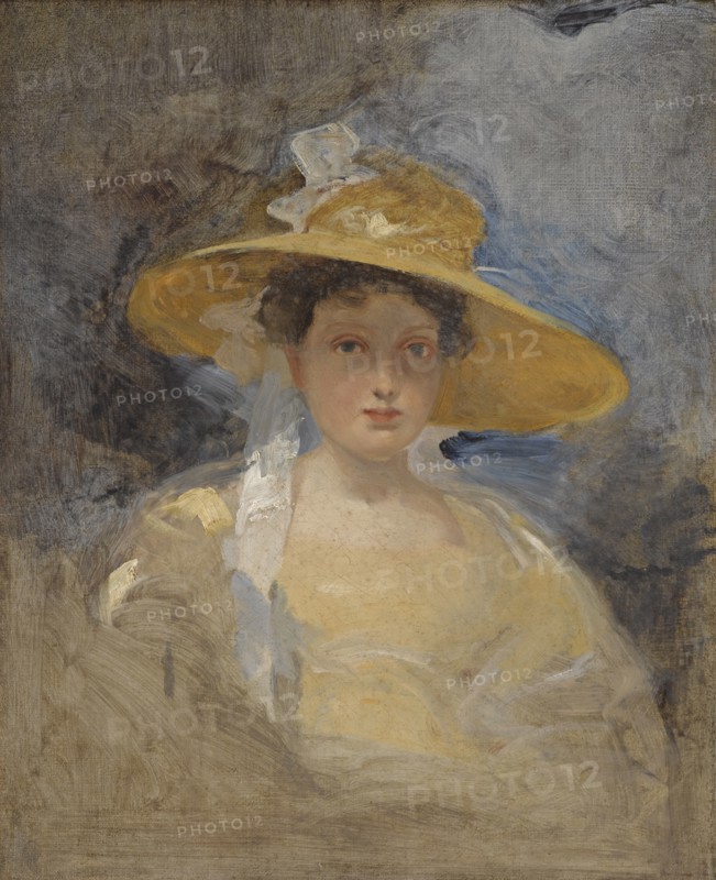Portrait of Princess Victoria, future Queen Victoria, 1833.