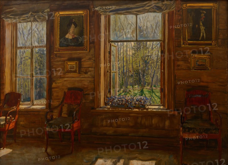 In an old house, 1912-1913.