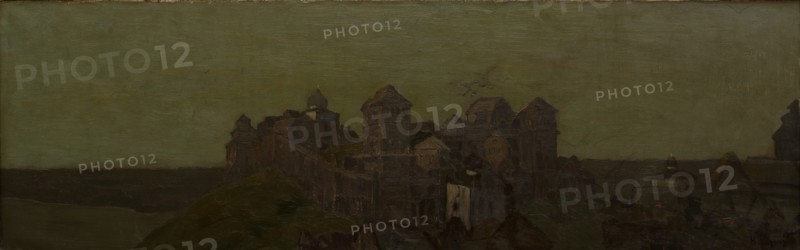 A Town, Morning, 1901.