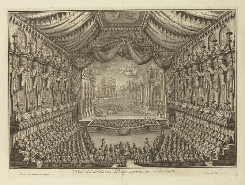 The Performance of La Serenata in the Royal Palace of Naples, 1749.