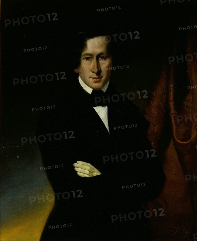 Portrait of the composer Hector Berlioz (1803-1869).