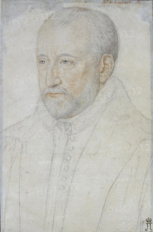 Portrait of Pierre de Ronsard (1524-1585).