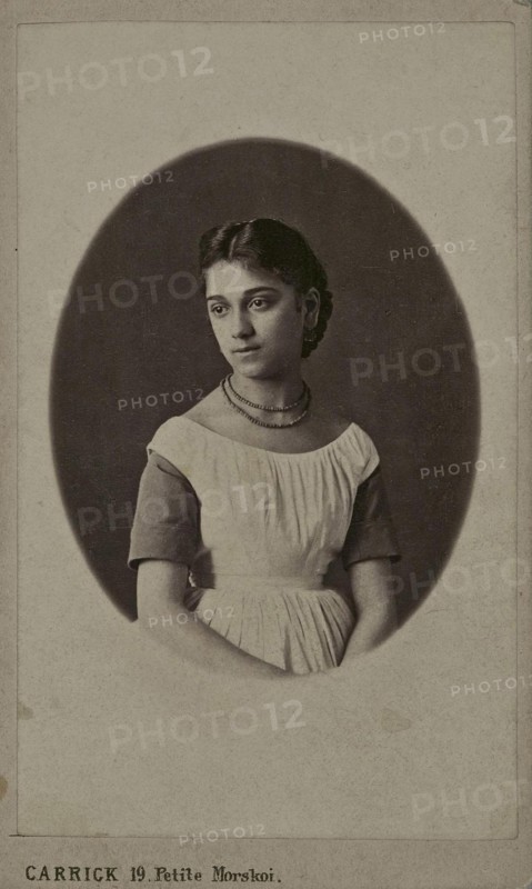 Portrait of Princess Maria Konstantinovna of Bagrationi Imereti.