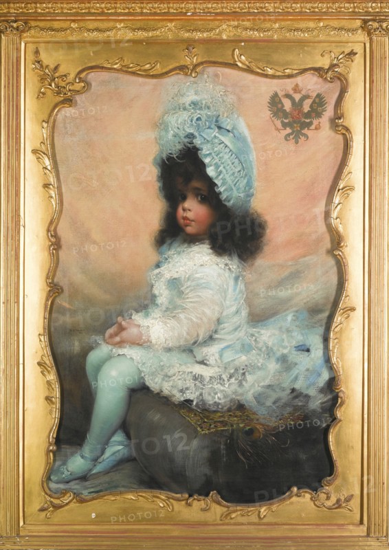 Portrait of Grand Duchess Elena Vladimirovna of Russia (1882-1957).