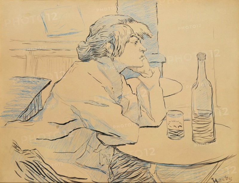 The Drinker (Suzanne Valadon).