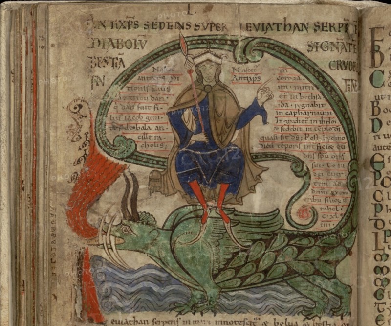 Miniature from the Manuscript Liber Floridus.