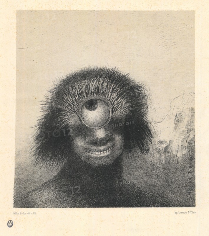 The Misshapen Polyp Floated on the Shores, a Sort of Smiling and Hideous Cyclops. From the series Le